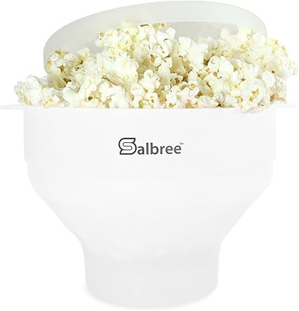 Original Salbree Microwave Popcorn Popper, Silicone Popcorn Maker, Collapsible Bowl - The Most Co... | Amazon (US)