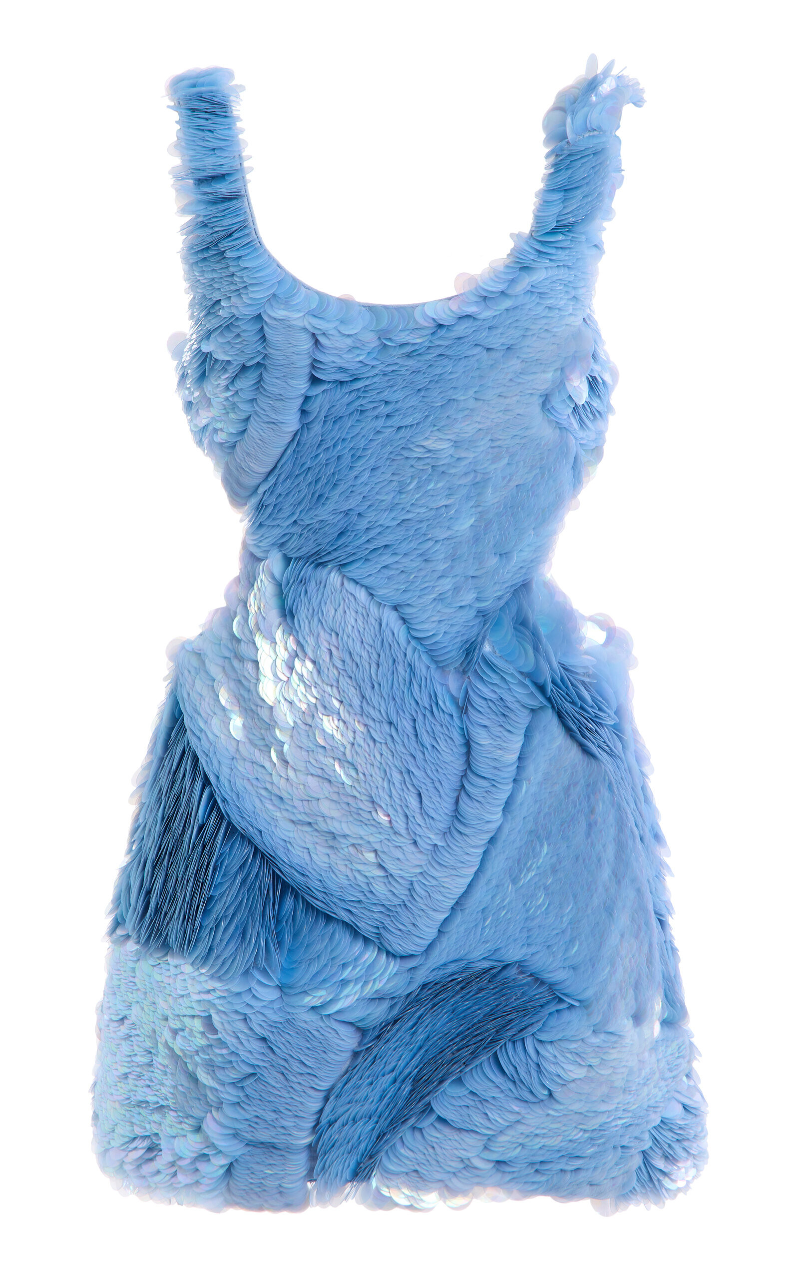 Emilie Sequin Linen Mini Dress | Moda Operandi (Global)