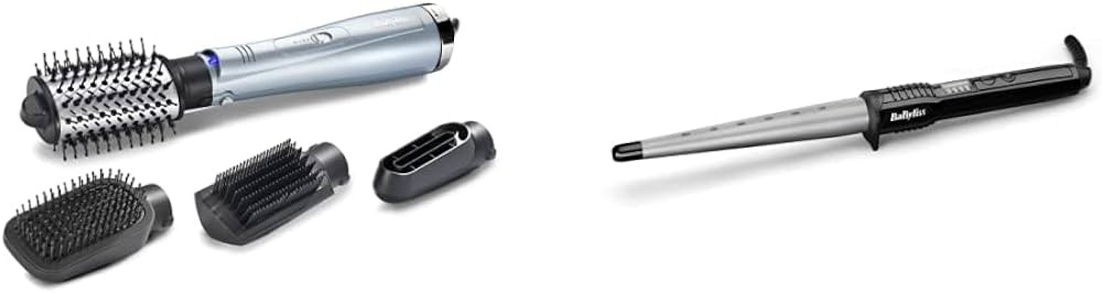 BaByliss Hydro-Fusion 4-in-1 Hair Dryer Brush, 1000W, Air Styler, Dry, Smooth, Volume & Ceramic C... | Amazon (UK)