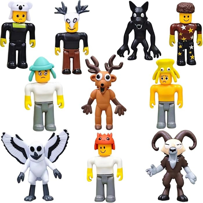 10 Pcs 99 Nights in The Forest Action Figure Toys, 3 Inch The Deer Owl Ram Monster Figures for Ga... | Amazon (US)