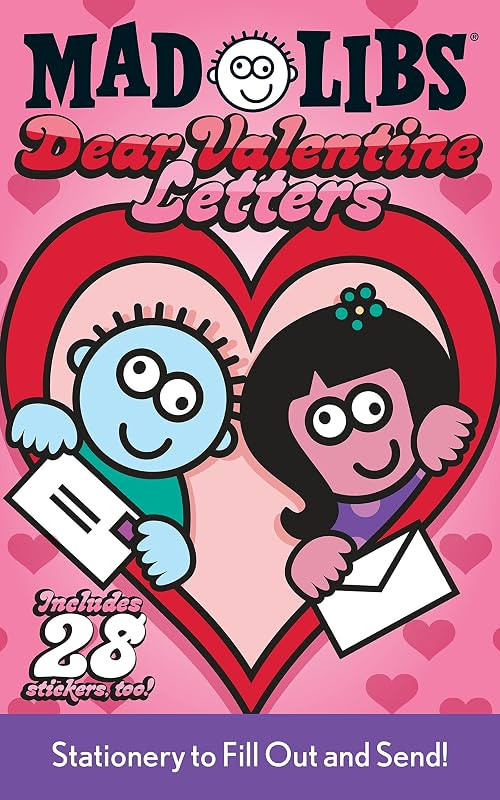 Dear Valentine Letters Mad Libs: Stationery to Fill Out and Send! | Amazon (US)