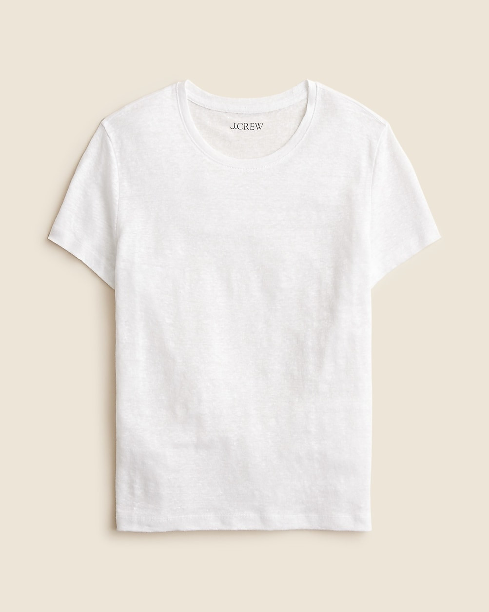 New relaxed linen T-shirt | J. Crew US