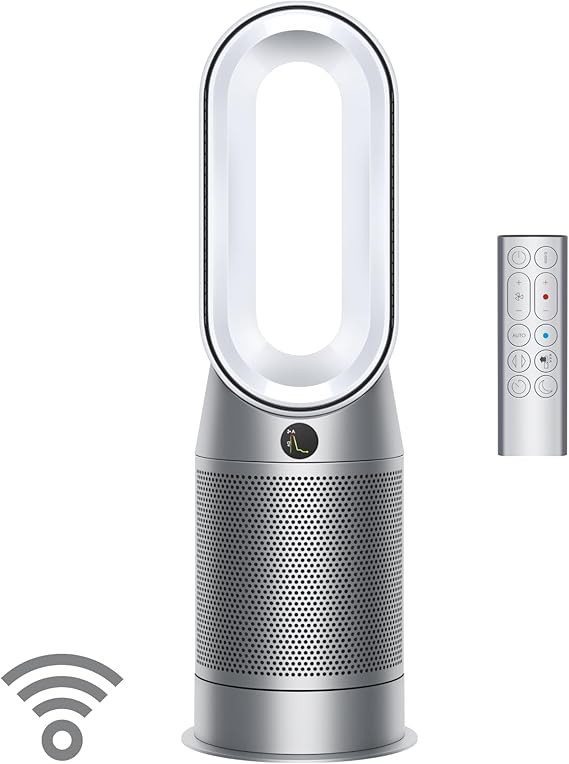 Dyson Purifier Hot+Cool HP07 Air Purifier, Heater, and Fan - White/Silver, Large | Amazon (US)