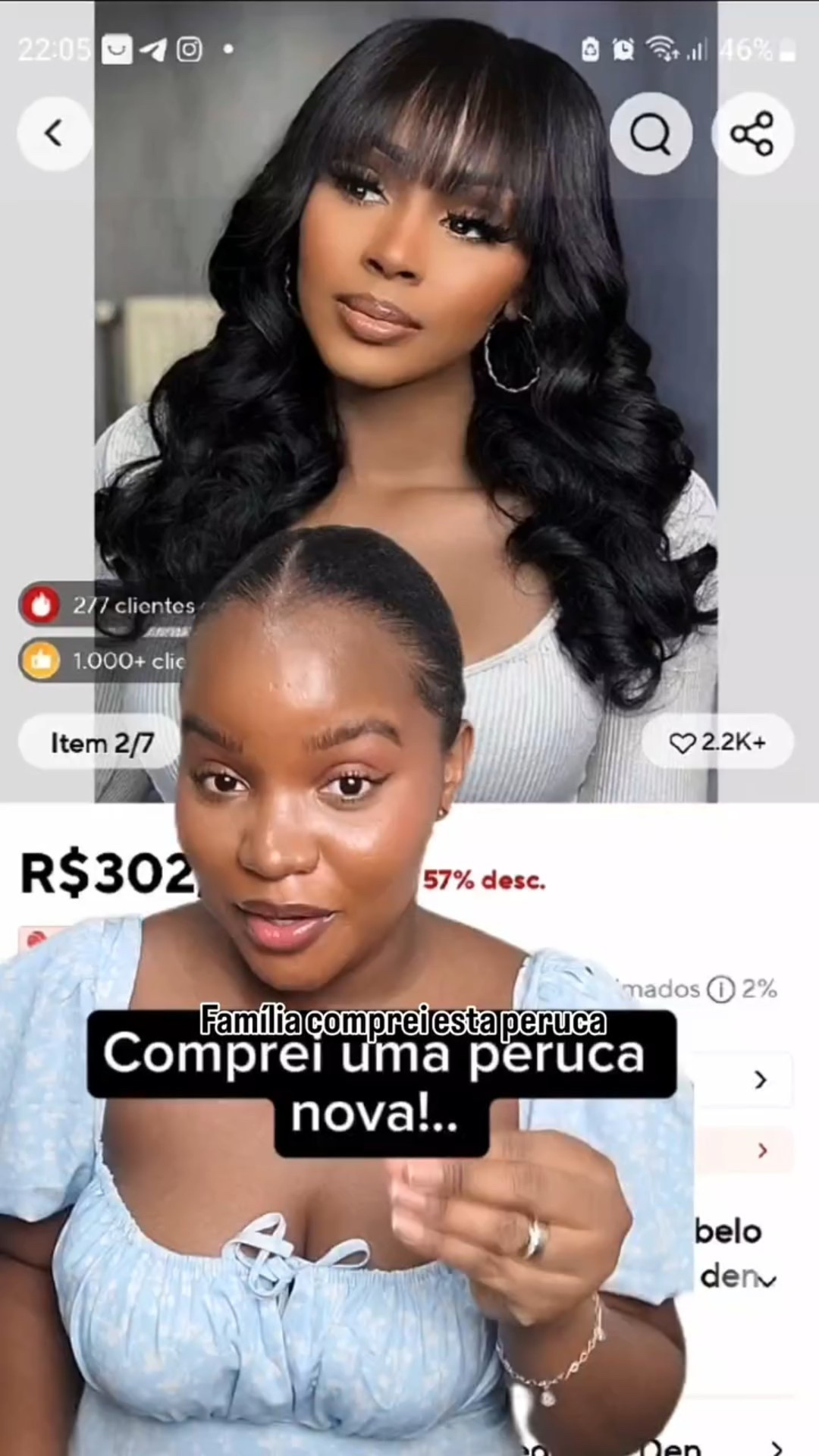 Peruca de cabelo humano brasileiro do aliexpress. 

#peruca #perucawig #wig #aliexpress

Comente SHOP abaixo para receber uma mensagem eletrônica com o link para comprar este post na minha LTK ⬇ https://liketk.it/53QvO