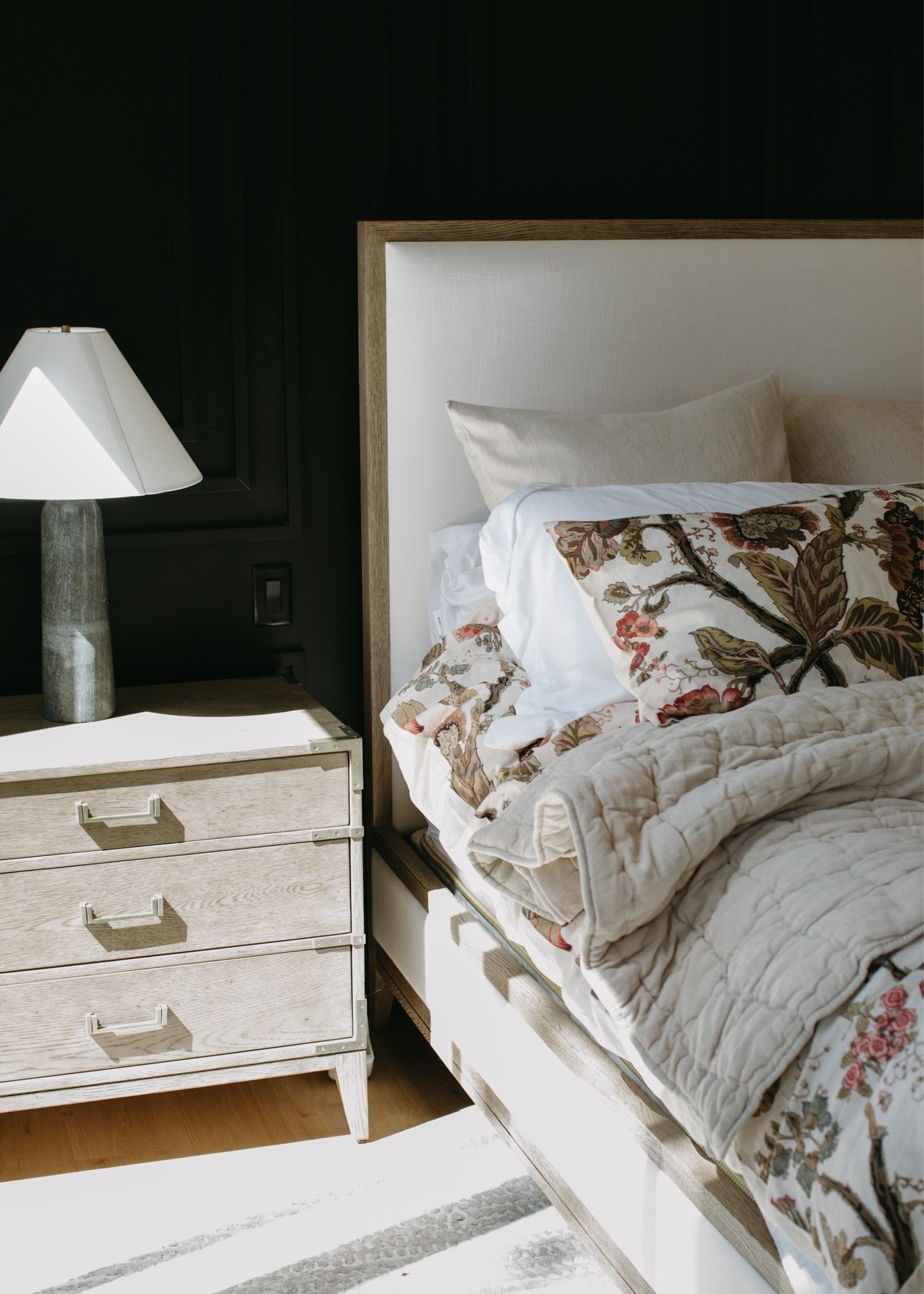 Bed and night stands are from RH and can’t be linked. Sharing similar options. Oatmeal Cozy Cloud quilt and Gianna Floral bedding.

#LTKdayinmylife #LTKSeasonal #LTKHome