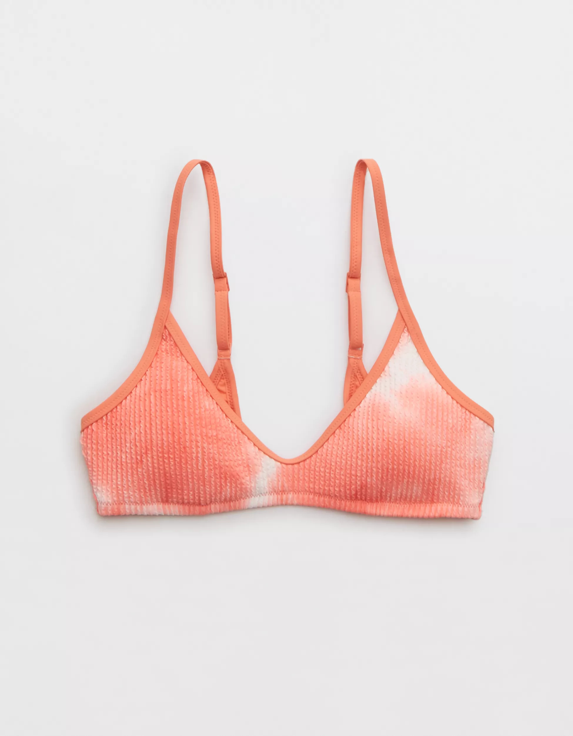 Aerie Crinkle Voop Binding Bikini Top | Aerie
