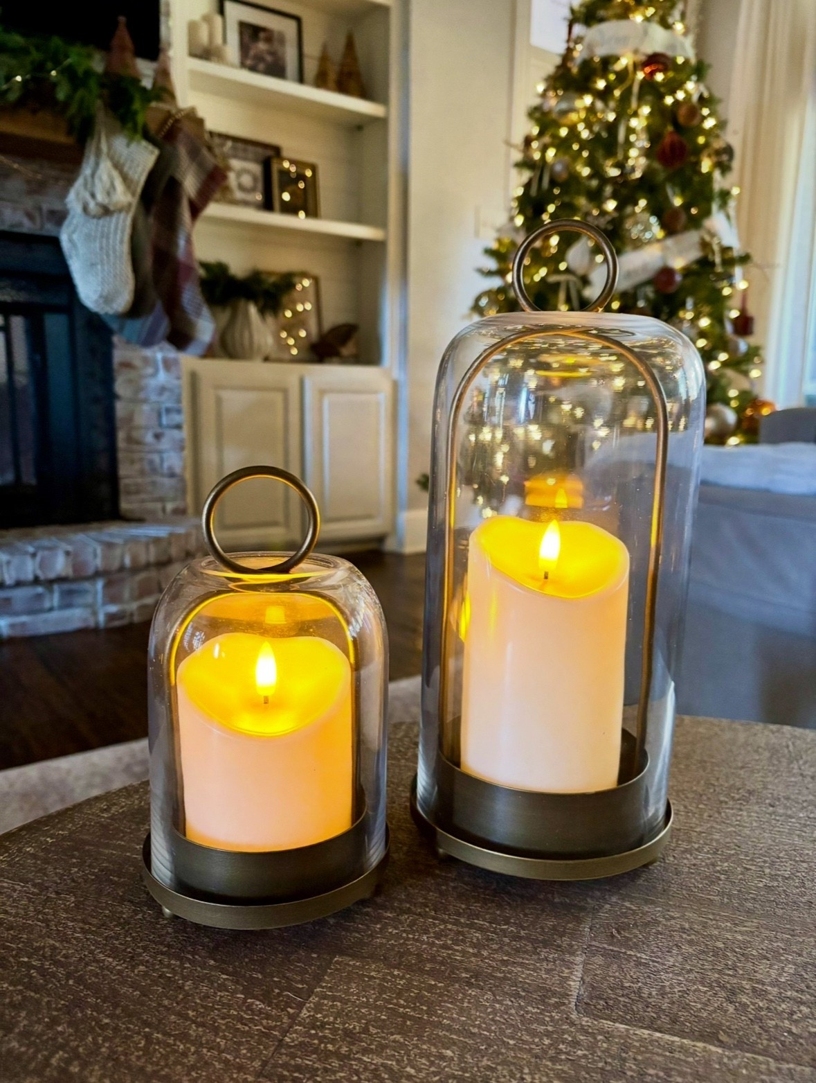 These brass candle holders remain an Amazon best seller and currently on sale!  Paired with these Amazon flameless candles that come with a remote. 

#LTKHoliday #LTKSaleAlert #LTKHome