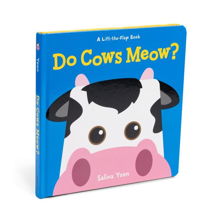 Do Cows Meow? - (Lift-The-Flap Book) by  Salina Yoon (Board Book) | Target