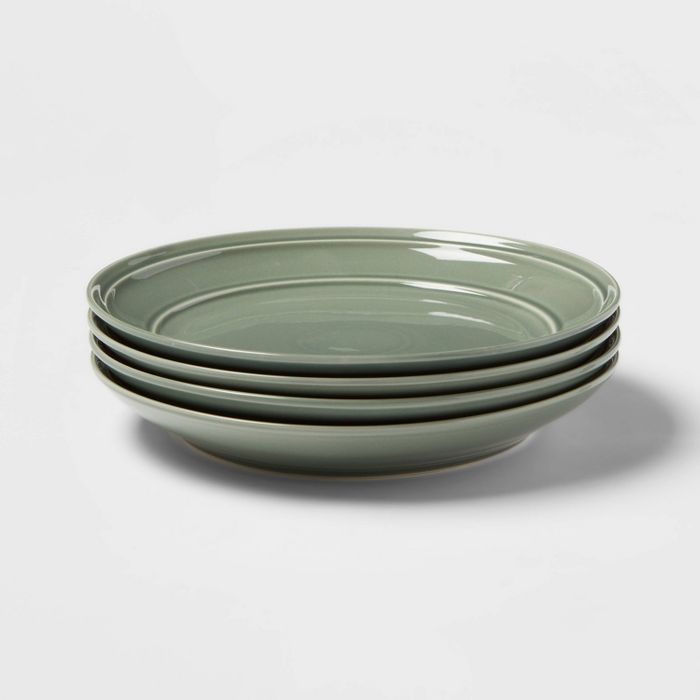 10" Porcelain Courtland Dinner Plates - Threshold™ | Target