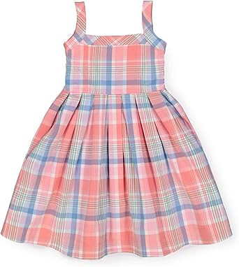 Hope & Henry Girls' Sleeveless Fit and Flare Summer Dress | Amazon (US)