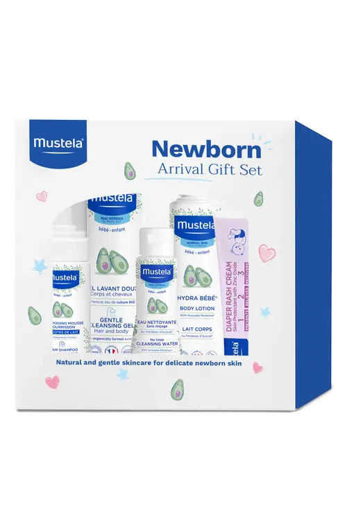 Mustela® Newborn Arrival Gift Set in White at Nordstrom | Nordstrom