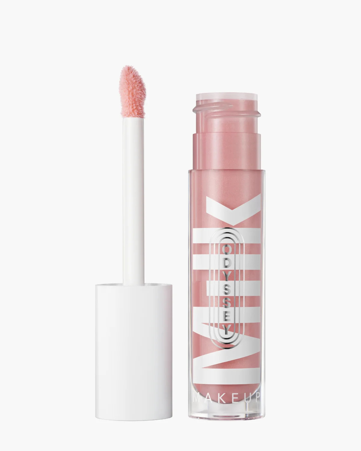 Odyssey Lip Oil Gloss - Soul Search - Light pink shimmer | Milk Makeup
