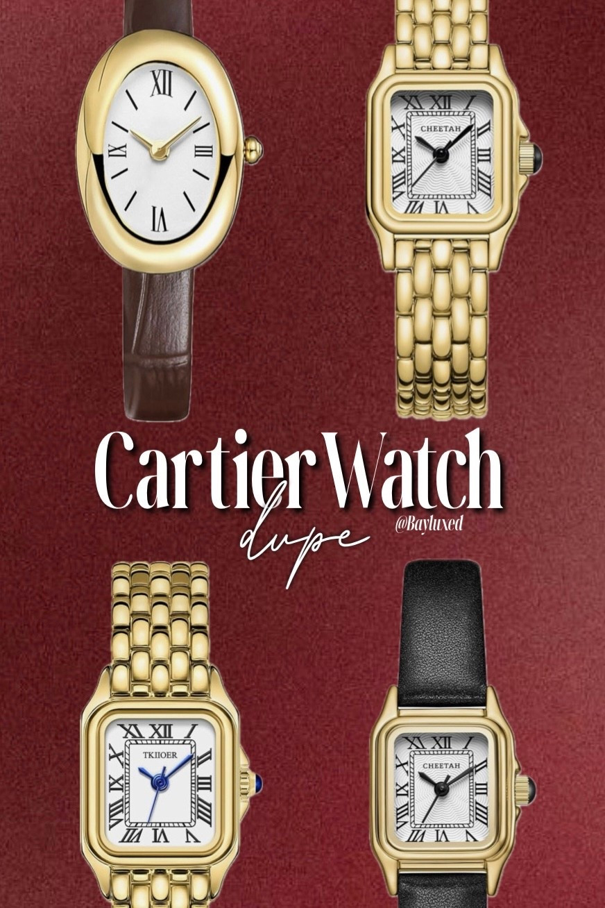 Cartier Watch Dupe | Christmas Gift Idea, Christmas Wishlist 

#LTKHoliday #LTKGiftGuide #LTKFindsUnder50
