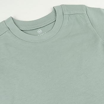 5-Pack Short Sleeve T-Shirts 100% Organic Cotton Baby, Toddler, Little Kid, Boy, Girl, Unisex | Amazon (US)