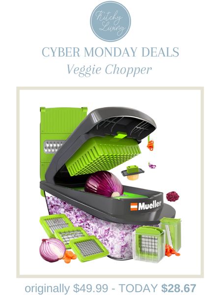 Cyber Monday Deals on Amazon: Veggie Chopper #amazonfinds #cybermonday #kitchentools 

#LTKhome #LTKCyberweek #LTKGiftGuide