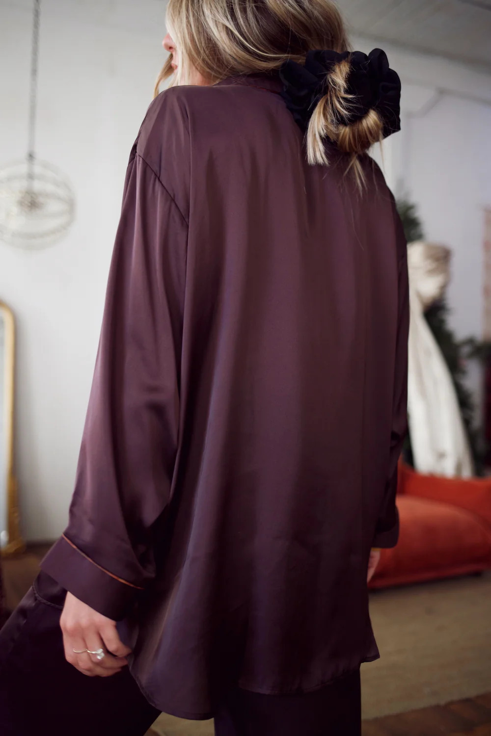 Pajama Top - Chocolate Plum | How Do You Wear That