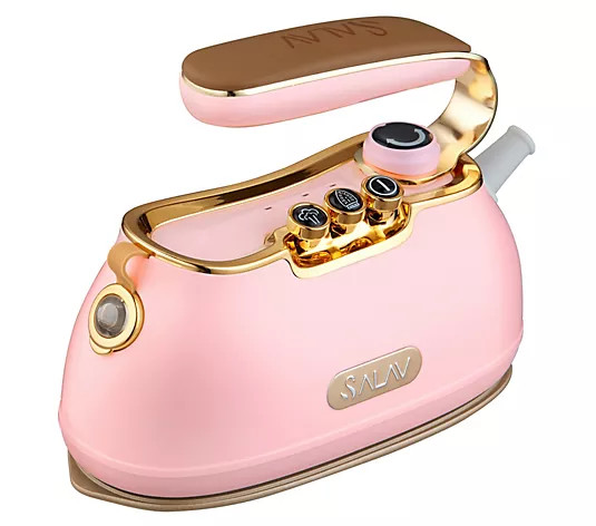SALAV IS-900 Retro Edition Duopress Garment Steamer + Iron - QVC.com | QVC