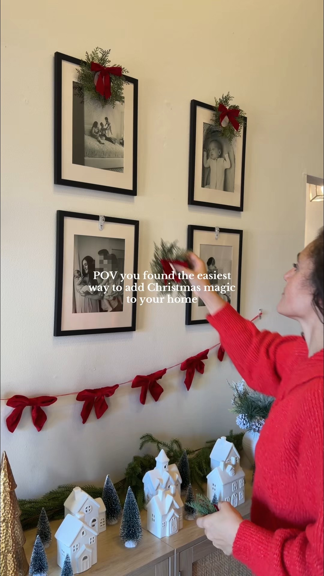 These mini wreaths are the coziest touch! ❤️

#LTKSeasonal #LTKHome #LTKHoliday