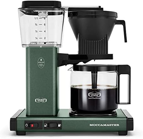 Technivorm Moccamaster 53923 KBGV Select 10-Cup Coffee Maker, Juniper, 40 ounce, 10-Cup, 1.25L | Amazon (US)