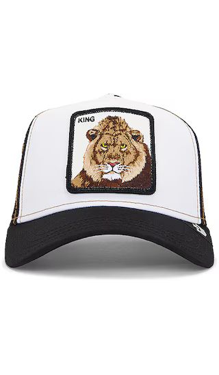 The King Lion Hat in Black | Revolve Clothing (Global)