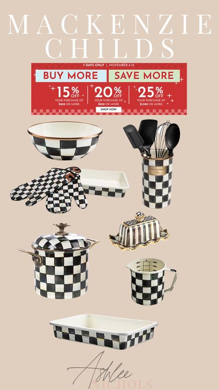 Mackenzie-Childs is having a huge buy more, save more sale! The serve ware pieces make such great gifts for grandparent and in laws!

Gifts for her, gifts for mom, gifts for sister, gifts for in laws, holiday gift ideas, gifts on sale 

#LTKGiftGuide #LTKSeasonal #LTKHolidaySale