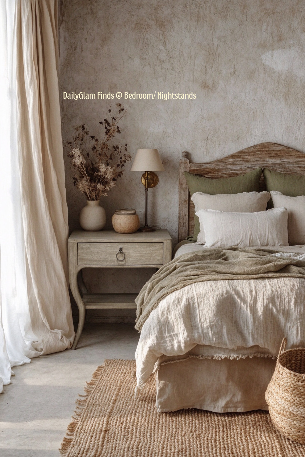 Beautiful Oak Nightstands for a Warm and Airy Bedroom 

 #LTKHome