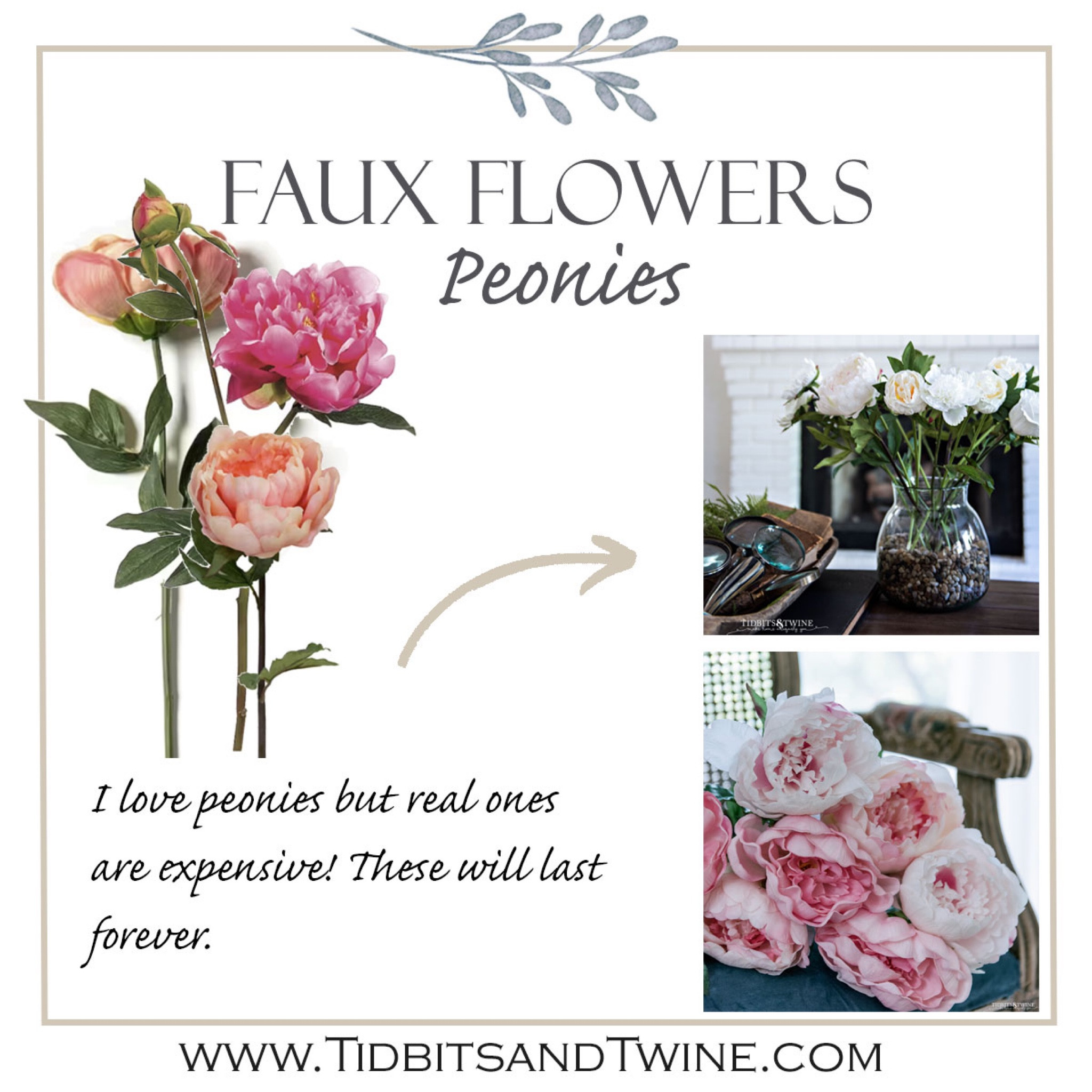 The Best Fake Flowers That Look Real - Tidbits&Twine