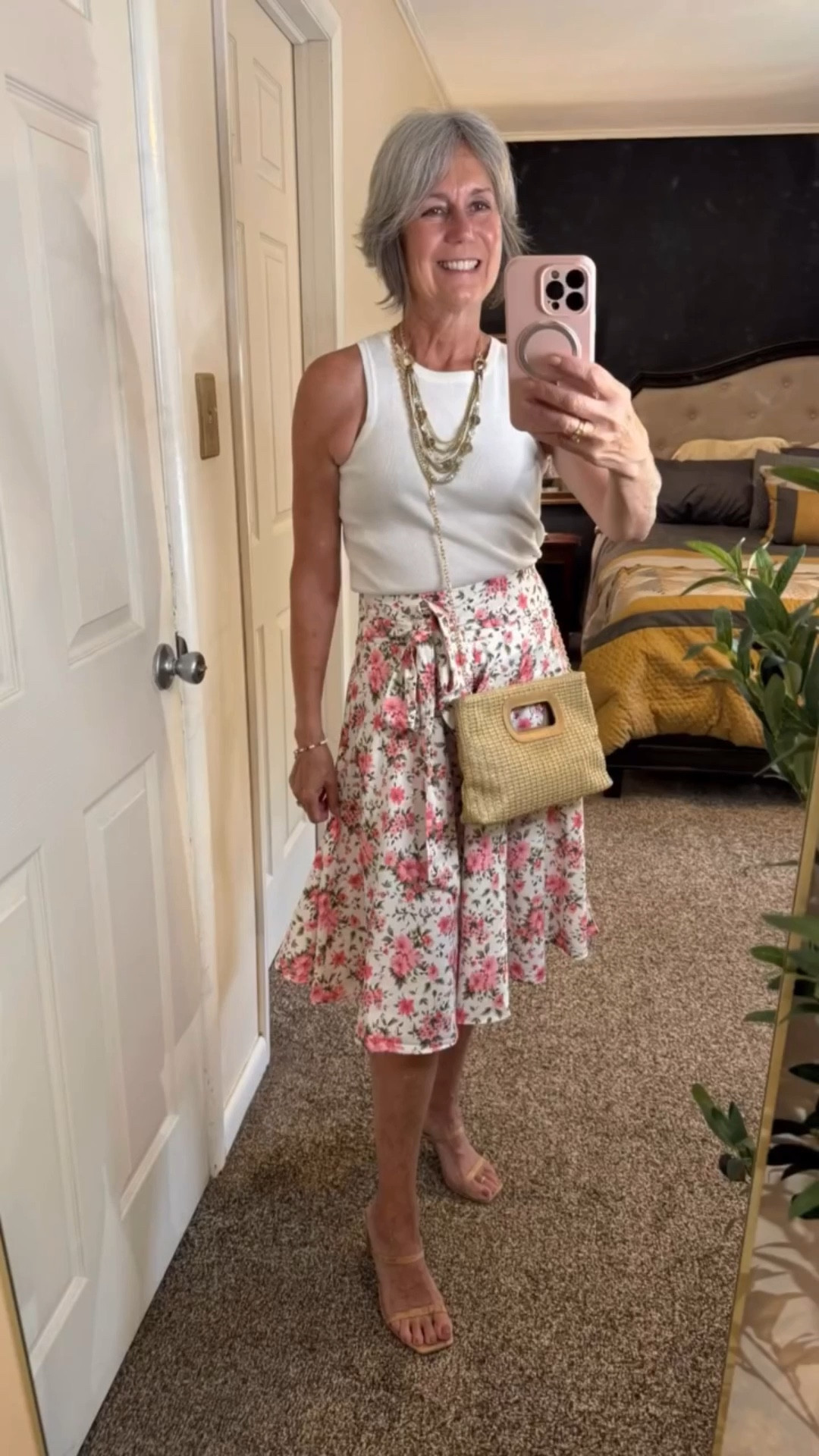 📣📣Floral A-line midi skirt with belt from @katekasin.official 

‼️‼️Currently 15% off with link. Enter code
TRH7RNLT at checkout. 

This vintage style skirt can be dressed up with a blouse and heels or worn with flats and a tee for a trendy casual look. 

It has great pockets and a hidden zipper in the back. Tie the belt in the front, on the side, or in the back! 

It comes in 31 solids and prints and sizes xs-3xl. I am wearing a small for reference. 

How to buy ⬇️

✔️Comment SHOP and I will DM the link 
✔️Check my stories for the direct link
✔️Shop my Amazon Storefront linked in bio
✔️Link will be added to June Highlights 

🙏 Thank you so much for being here 
❤️ Follow for fashion, fitness and fun

#amazonfashion #casual #amazon #casualchic #fashionover40 #wearyourwardrobe #fashionover50 #outfitinspiration #ageless #summerstyle #over40 #over50 #amazonfashionfinds #styleinspo #fashionblogger#over40fashion #summer #collaboration
#katekasin #katekasinofficial
#over50fashion #ootd #affordablefashion

Fashion, fitness, casual clothing, summer styles, lounge sets, pants, tops, women’s clothing, dresses, shorts, vacation wear, beach styles, amazon