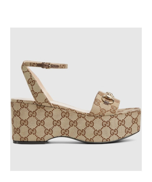 Gucci Horsebit Platform Sandals | Senser US