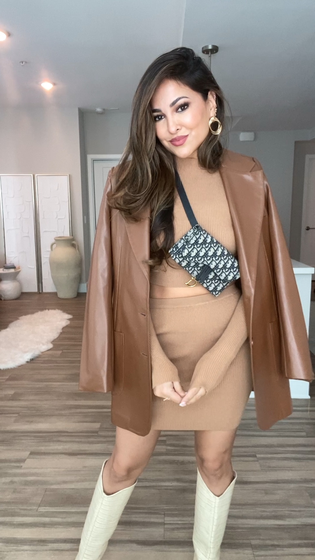 GRWM:  Styling My New Favorite Set $30 💫

Outfit Details:
set + blazer — @prettylittlething size small
shoes — @schutz
bag — @dior
earrings — @ettika
lip liner — @maccosmetics half-red
bralette + shorts — @skims

#LTKSeasonal #LTKstyletip #LTKunder50