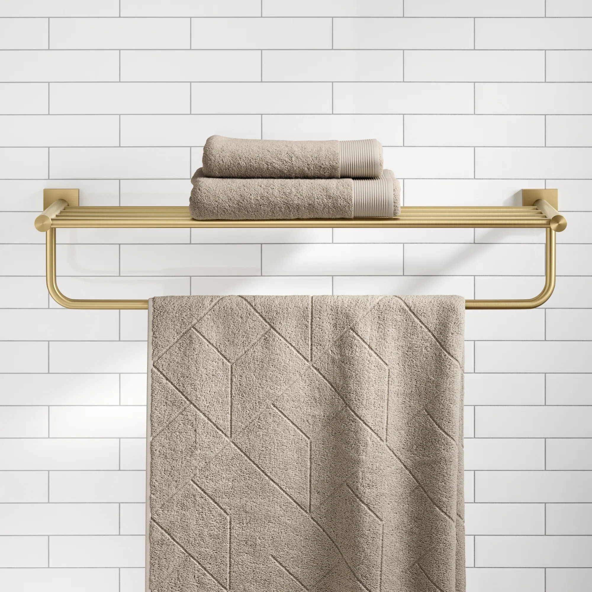 Ventus Wall Mounted Towel Rack KEA-17742BG | Wayfair North America