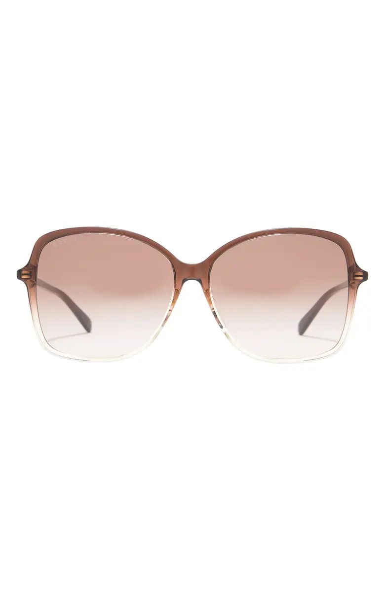 Gucci 60mm Square Sunglasses | Nordstromrack | Nordstrom Rack