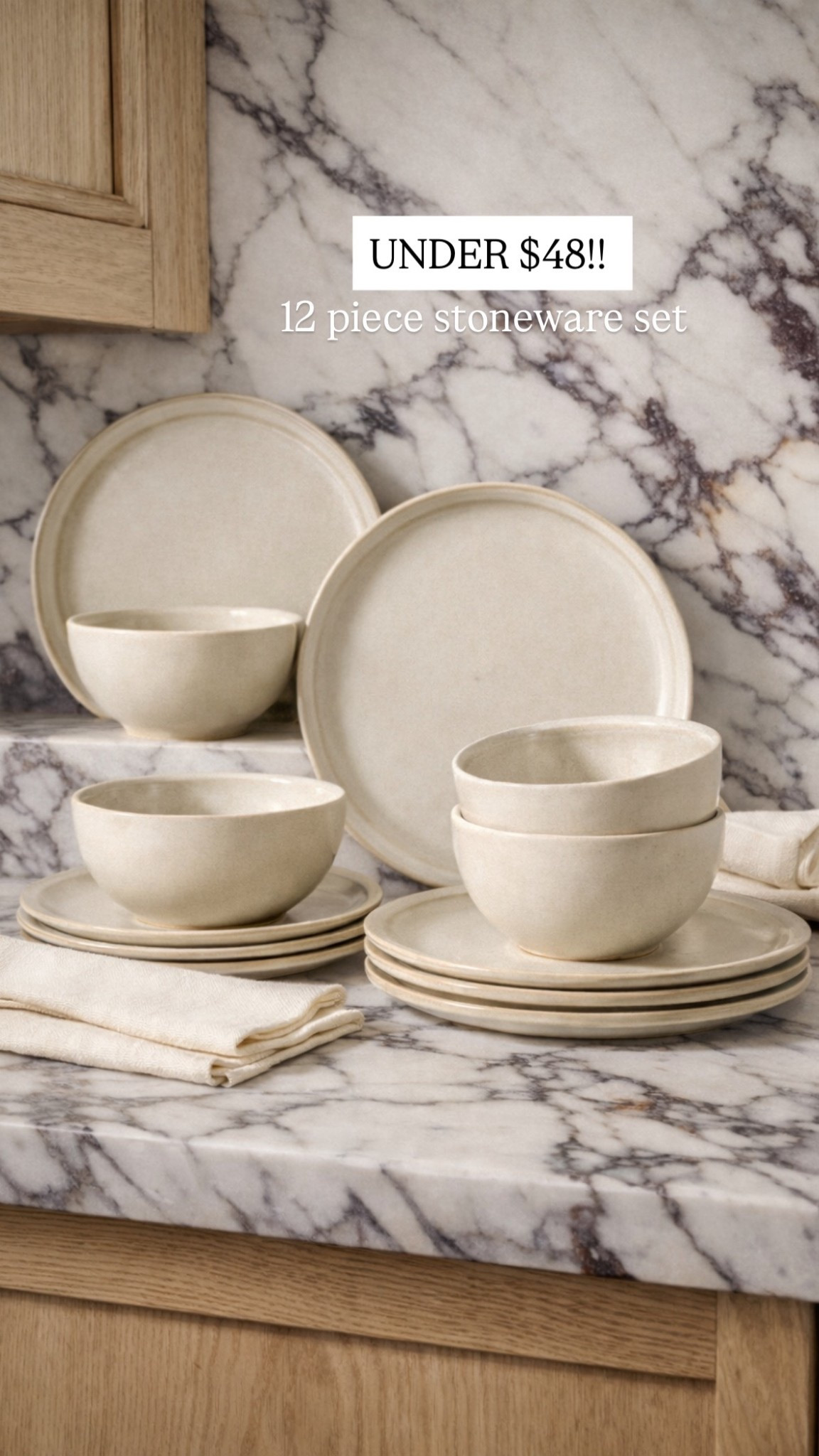 Wow how is this dinnerset only under $48 & from Walmart! They also have brown color and it’s just as beautiful 🤎

#LTKFindsUnder50 #LTKdayinmylife #LTKHome