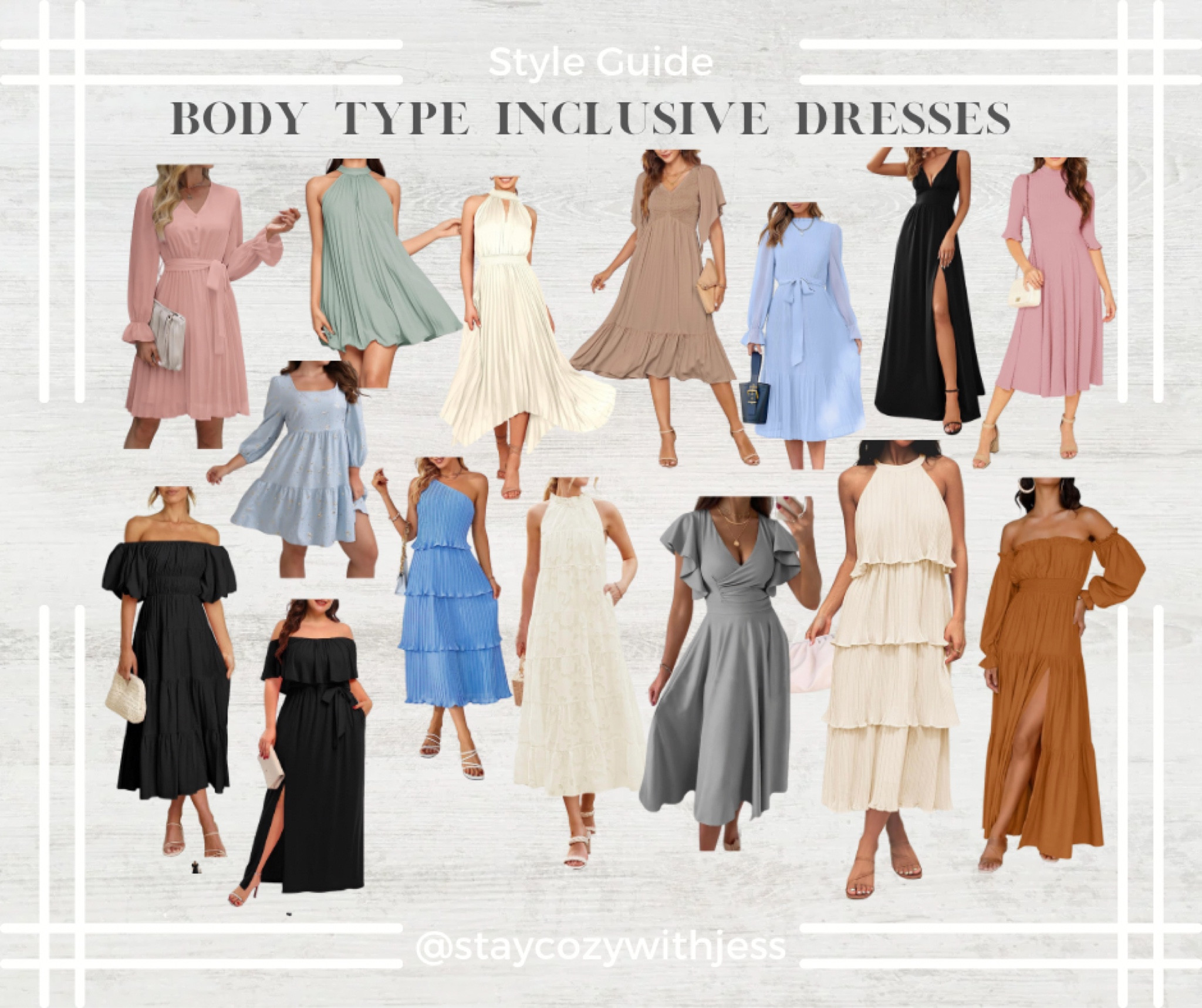 No matter what body type you are, these occasional dresses & wedding guest dresses look good on everyone 🤍

Follow me @staycozywithjess for more of my latest and bestselling finds.

So happy to see you here! Stay cozy. 💋
- Jess 🤍

size10style, size10influencer, outfitinspo, size10fashion, midsizefashion, weddingguestdresses, dressesweddingguest, bestamazondresses, alinedresses, tiereddresses, dressessummer, dressestoweartowedding, dressesforweddingguest, occasional dresses, dresseswithsleeves, bohodresses, empirewaistdresses 

#LTKunder50 #LTKFind #LTKwedding