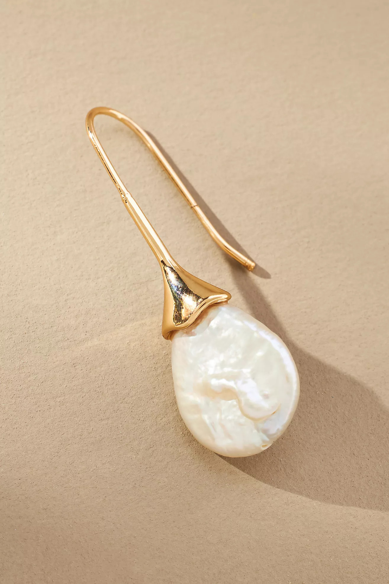 Pearl-Tipped Drop Earrings | Anthropologie (US)
