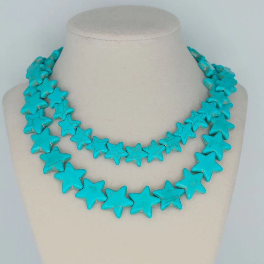 Sea Star Necklace - Large - Turquoise | Smith and Co. Jewel Design