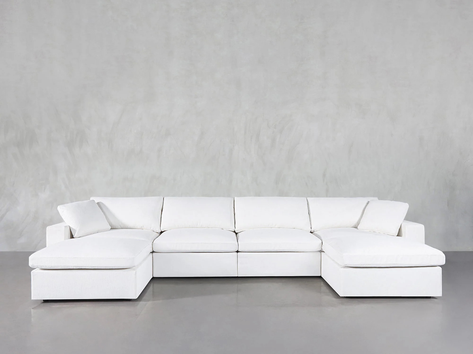 6-Seat Modular Double Chaise Sectional | 7th Avenue