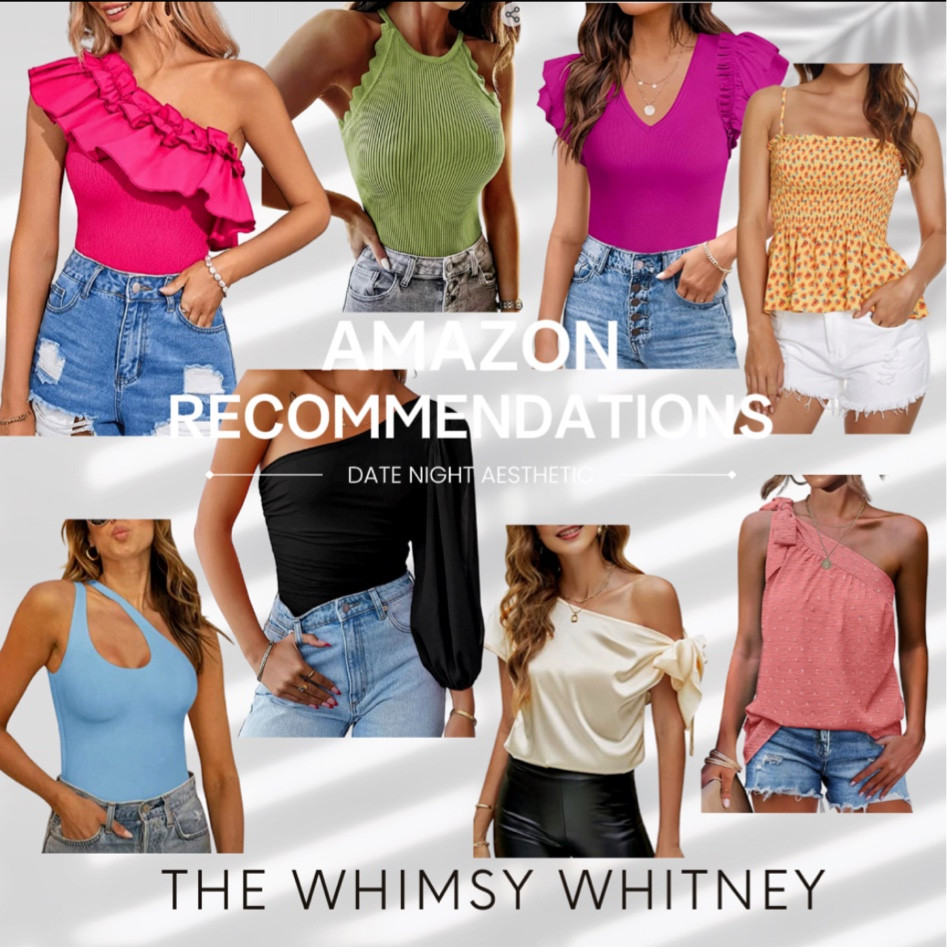 Amazon tops for date night, GNO. 
Summer tops
Amazon finds


#LTKunder50 #LTKfit #LTKstyletip