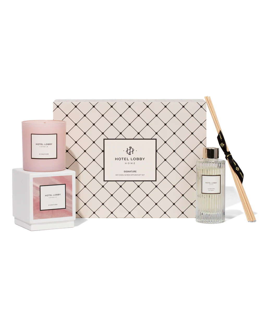 Signature Gift Set | Hotel Lobby Candle