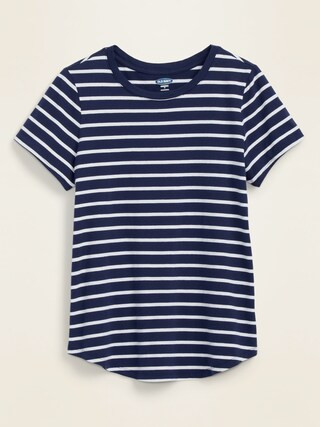 EveryWear Striped Short-Sleeve Tee for Women | Old Navy (US)