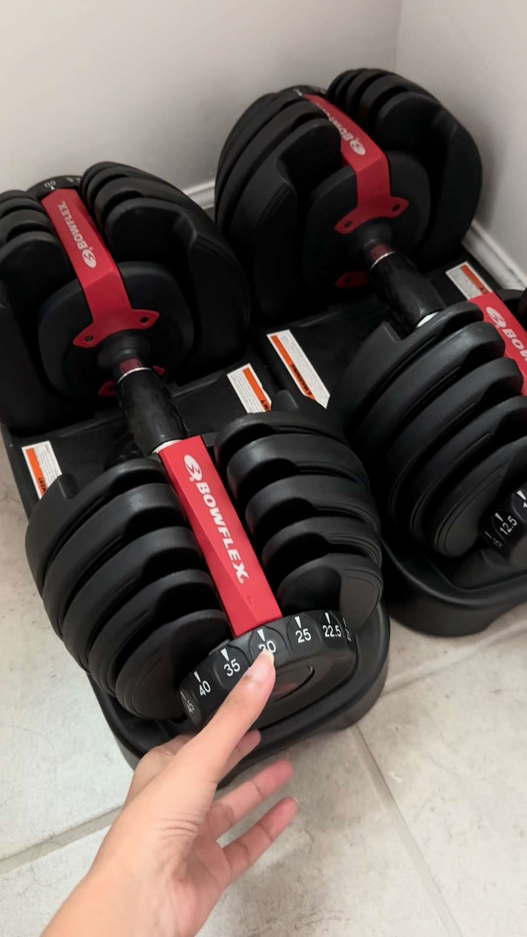 One set, endless workouts adjustable dumbbells. 

 #LTKfitnessgoals #LTKselfcare