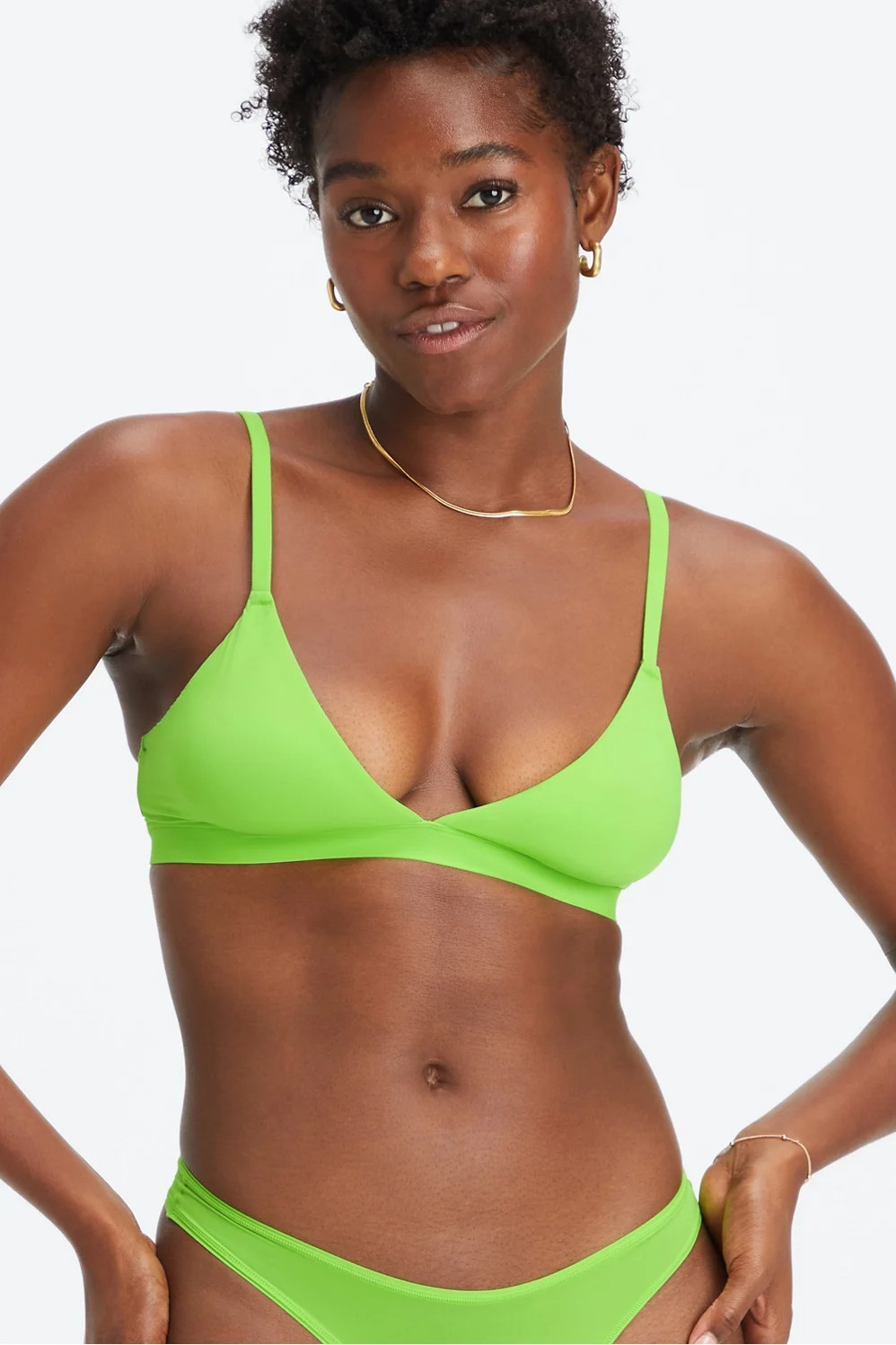 Fine Touch Triangle Bralette | Fabletics - North America