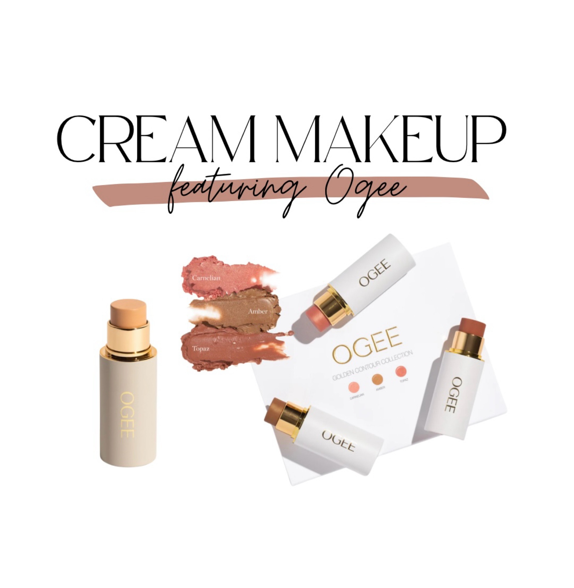 luxury organic makeup by Ogee — creamy buildable clean nontoxic 
#LTKbeauty #LTKmakeup #LTKskincare