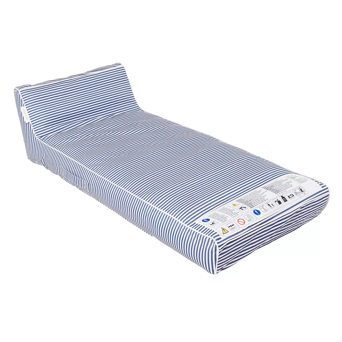 Sunnylife Luxe Lie-On Lounger - Le Weekend Navy - Inflatable Pool Float | Target