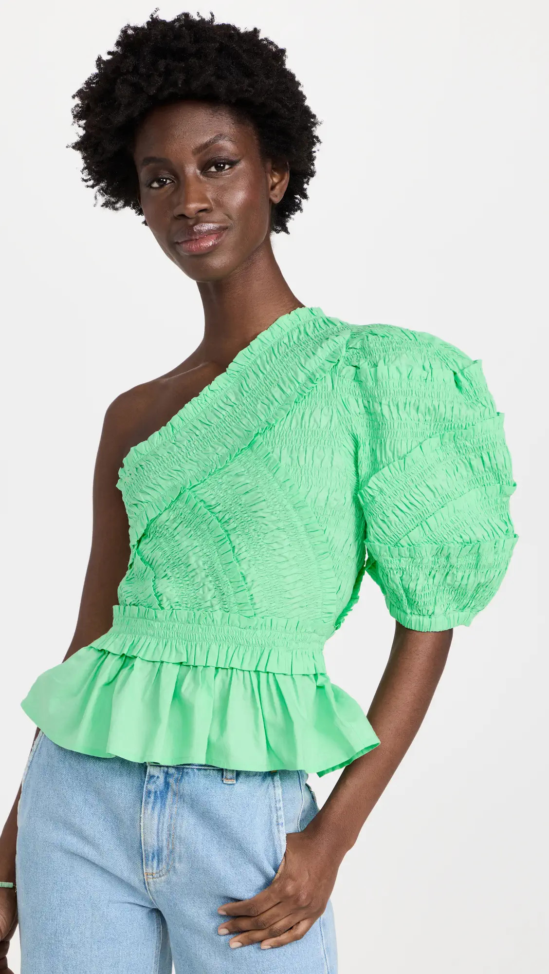 Sea One Shoulder Top | Shopbop | Shopbop