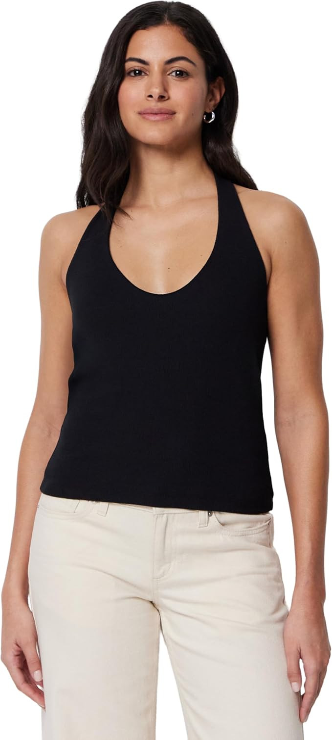 Amazon Essentials Women's Slim-Fit Ribbed Halter Top | Amazon (US)