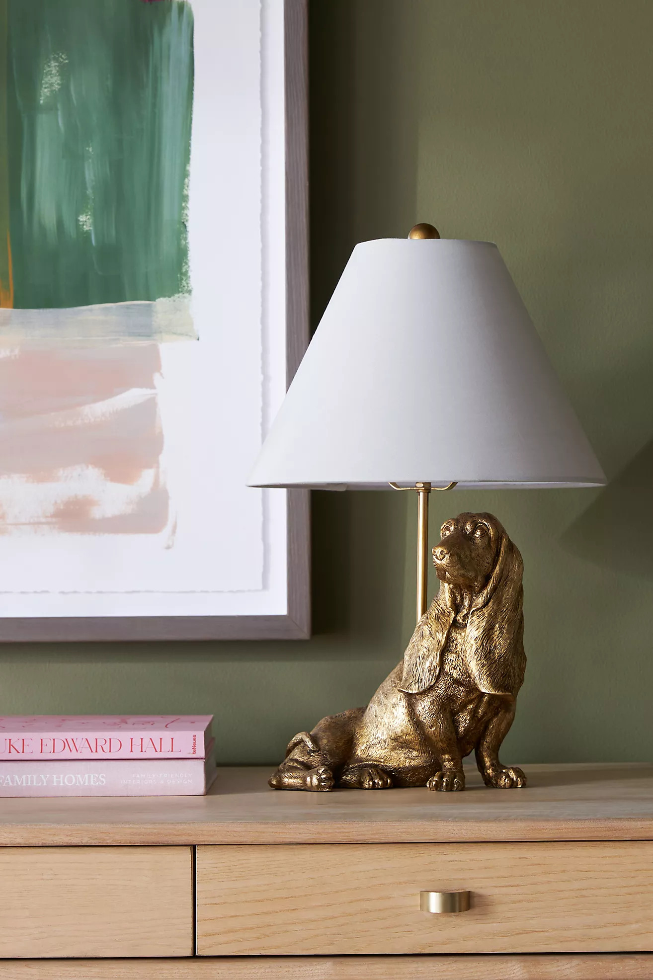 The Icon Table Lamp: Dog Edition | Anthropologie (US)