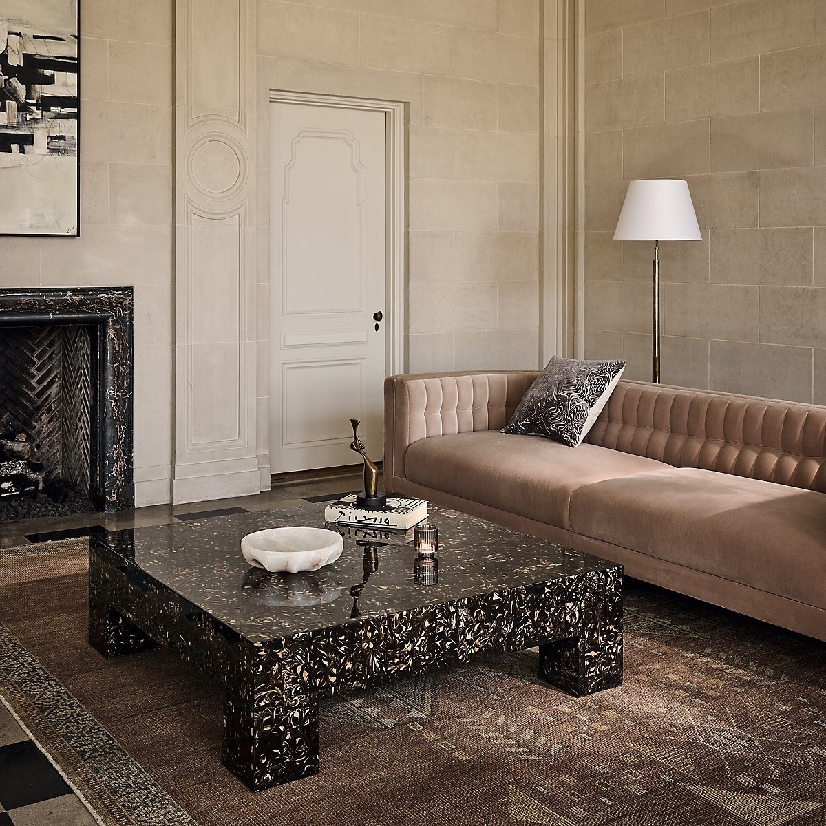 My new office couch and coffee table - couch on sale!

#LTKHome