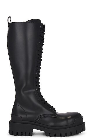 Balenciaga Strike Boot in Black | FWRD | FWRD 
