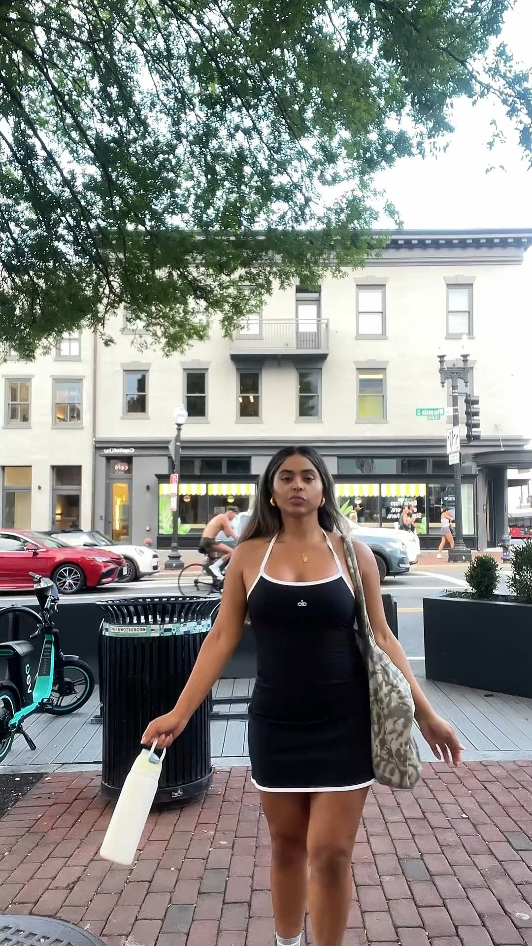 Alo Softsculpt Halter Tennis Dress
Wearing size small. Runs a little big. Size down. They have built in shorts. 


#LTKPetite #LTKStyleTip #LTKActive